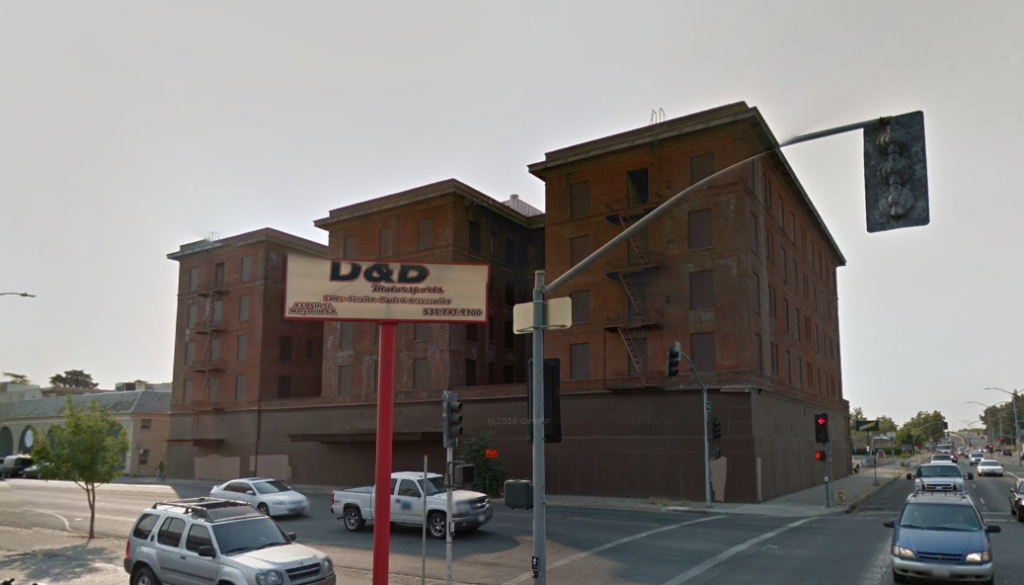 Creepy building in Marysville, CA