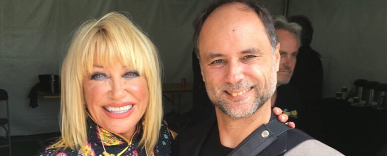 Bill Fulton with Suzanne Somers at San Diego County Fair 6/9/16