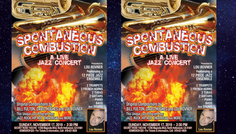 Spontaneous Combustion A Live Jazz Concert 11/17/19