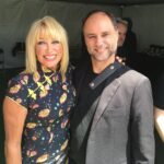 Bill Fulton posing with Suzanne Somers