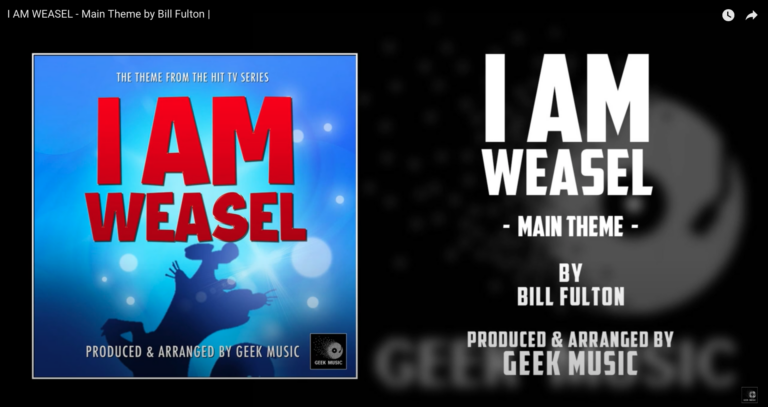 Great Remake of My Arrangement of “Pop Goes The Weasel” for the Animated Series “I Am Weasel”