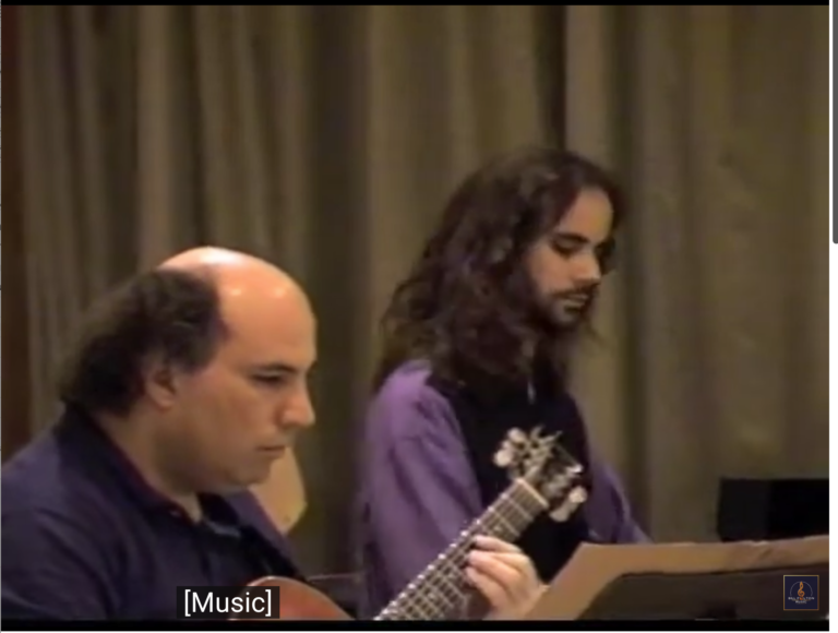 Bill Fulton performing keys and piano at Los Angeles City College 1996