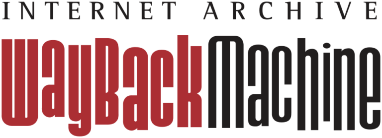 Internet archive wayback machine logo