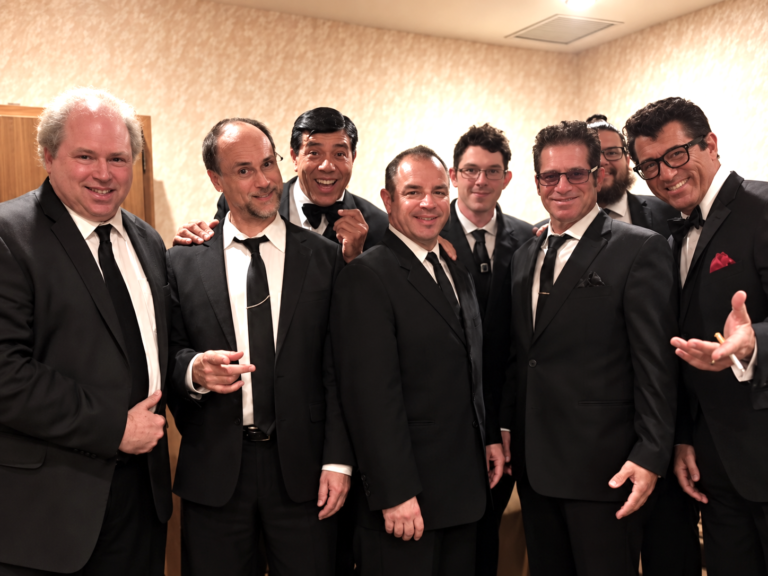 martin and lewis tribute show group photo