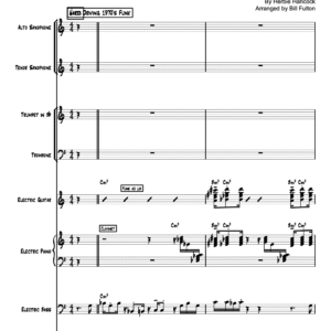 Actual Proof by Herbie Hancock little big band arrangement