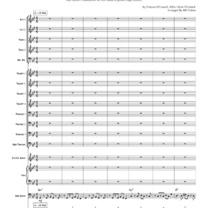 bad guy big band chart image