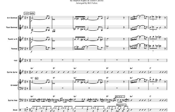 Only So Much Oil in the Ground little big band arrangement with vocal (Bbm)