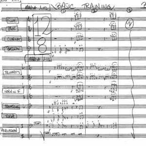 Basic Training orchestral composition by Bill Fulton