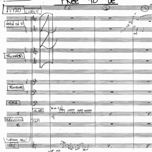 Free To Be for brass ensemble by Bill Fulton