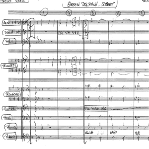 On Green Dolphin Street big band arrangement by Bill Fulton