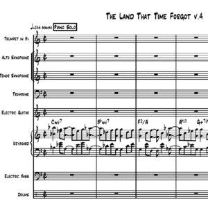 Land That Time Forgot (The) for little big band arrangement by Bill Fulton