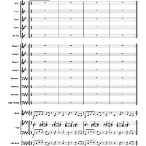 Mode Moods big band arrangement and composition by Bill Fulton