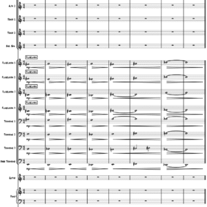 New World Anarchy big band arrangement by Bill Fulton