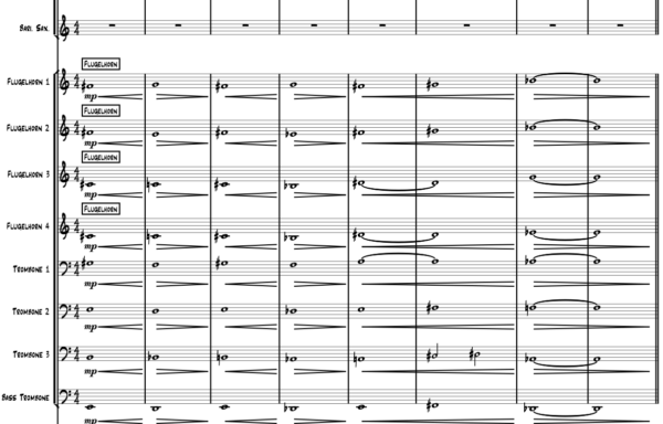 New World Anarchy big band arrangement by Bill Fulton