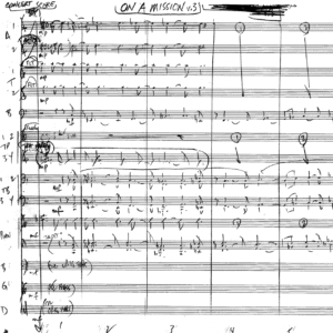 On A Mission big band arrangement by Bill Fulton