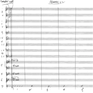 Ozmosis (Osmosis) big band arrangement by Bill Fulton