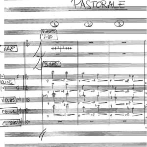 Pastorale orchestral composition by Bill Fulton