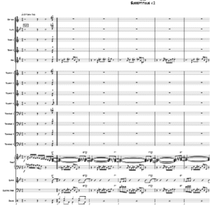 Surreptitious big band arrangement by Bill Fulton
