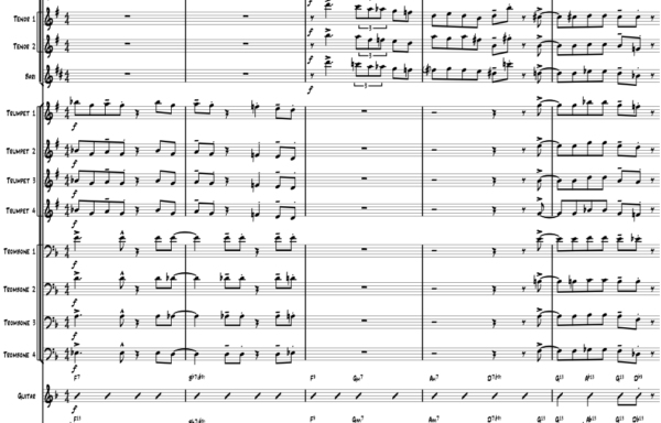 Preacher (The) by Horace Silver big band arrangement by Bill Fulton pdf
