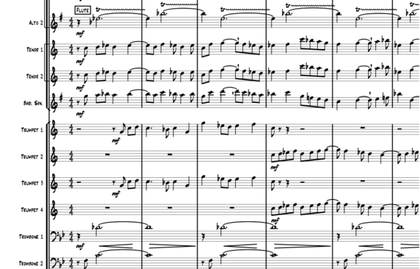 Big Band Arrangements (7 or more horns)